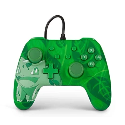 Immagine di Controller cablato con licenza ufficiale per Nintendo Switch Bulbasaur