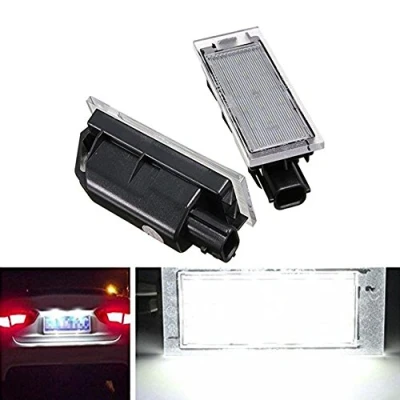 Immagine di KATUR LED 12 V Luce Targa per R enault Twingo Clio Megane Lagane Car Styling 150