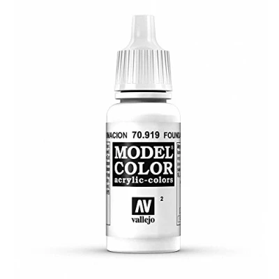 Immagine di Vallejo 919 Model Color Colore Acrilico, 17 ml, Foundation White