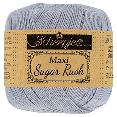 Immagine di Scheepjes Maxi Sugar Rush 618 Argento Filato 10x50g