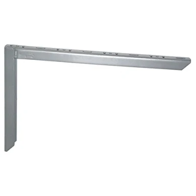 Immagine di Element System 18133 00164 Squadretta Rinforzata Heavy, Bianco, Alluminio, 250 x 400 mm, Set di 2 Pezzi
