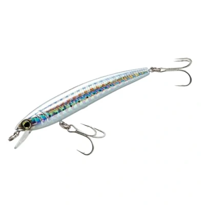 Immagine di Yo Zuri F1163 HSR Perni Minnow Galleggiante Diver Lure, Argento olografico