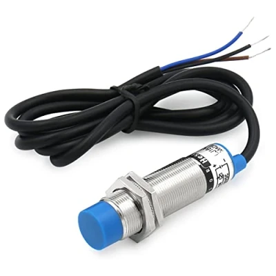 Immagine di Heschen M18 Sensore di prossimità induttivo Interruttore Non shield Tipo LJ18A3 8 Z/BX Rilevatore 8mm 10 30VDC 200mA NPN Normalmente Aperto (NO) 3 Filo