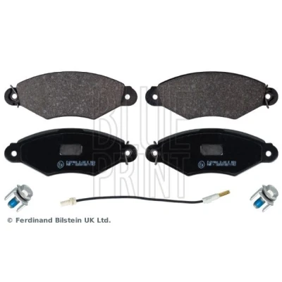 Immagine di BLUE PRINT ADN142122 Kit pastiglie freno Assale anteriore Con contatto segnalazione usura RENAULT: Kangoo I, I Express