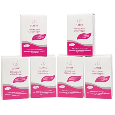 Immagine di ELANEE 219 V1 Confezione da 6 inserti ultra sottili, colore: Bianco