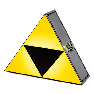 Immagine di Paladone Lampada Zelda Triforce Luce da Notte Ufficiale per Camera o Ufficio, Regalo Fan di