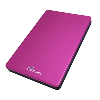 Immagine di Sonnics 1TB USB 3.1 Tipo C Esterni Portatile Hard Disk per Finestre PC, Mac, Smart TV, XBOX ONE/Serie X &amp; PS4 /PS5, Rosa