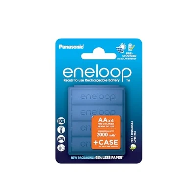 Immagine di eneloop HR06 Batteria ricaricabile Stilo (AA) NiMH 2000 mAh 1.2 V 4 pz.