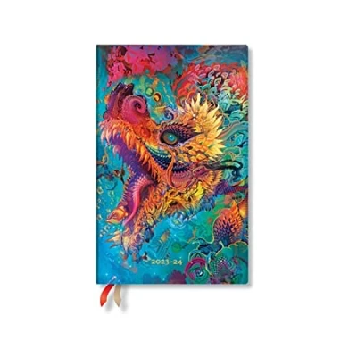 Immagine di Paperblanks Agende 18 Mesi 2023 2024 Drago Infuocato Verticale Maxi (135 x 210 mm)