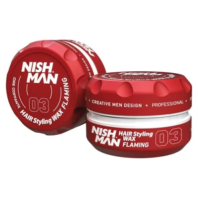 Immagine di Nishman 03 cera styling per capelli profumati alla fragola 150 ml