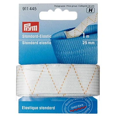 Immagine di Prym Elastic, White, 20 mm, Weiß, 1 m