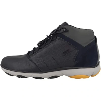 Immagine di Geox ABX Stivaletti stringati, Uomo, Taglia: 39, Navy Pelle e tessuto