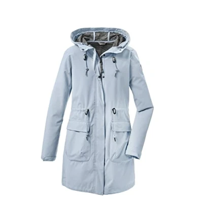Immagine di G.I.G.A. DX Women&#039;s Parka casual in softshell con cappuccio GS 99 WMN SFTSHLL PRK, light blue, 38, 37955 000