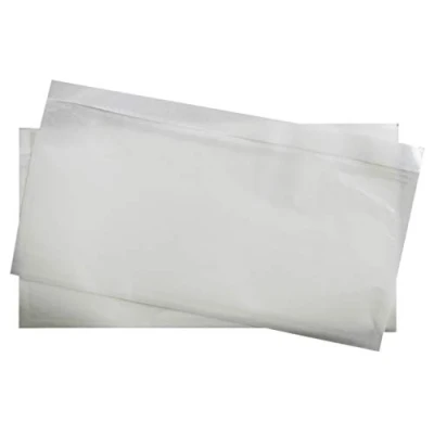 Immagine di Netuno 250 buste trasparenti portadocumenti lunghi 239x 131 mm porta documenti adesive DL per pacchi biglietti di consegna fatture lettere vettura bolle polizza carico istruzioni avvisi