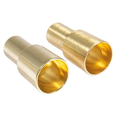 Immagine di Rayher Candelabro metallo p.candele lunghe, oro, 2,2/1,8x5cm, bus.blis. 2pz, 46694616