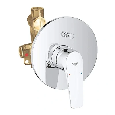 Immagine di Grohe 29117000 Start FlowMiscelatore Monocomando per Vasca Doccia, Nero