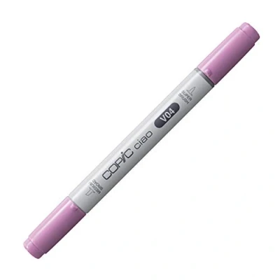 Immagine di Copic Ciao Pennarello Grafico con Doppia Punta, 11 g , Viola (Lilla), 12 x 150 mm