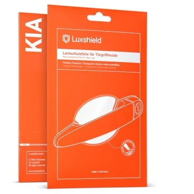 Immagine di Luxshield Pellicola Protettiva Maniglia della Portiera Auto per Kia Niro 2 (II) SG2 I 2022 2024 Protezione AntiGraffio, Vernice Trasparente