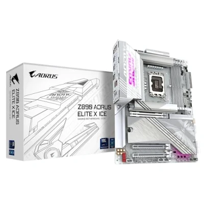 Immagine di Gigabyte Z890 A ELITE X ICE Mainboard Attacco (PC) #####Intel® 1851 Fattore di forma (dettagli) ATX Chipset della scheda madre Intel®