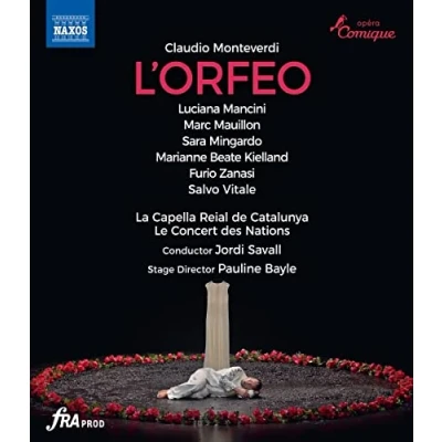 Immagine di Monteverdi: L Orfeo [Luciana Mancini; Marianne Beate Kielland; Sara Mingardo; Jordi Savall] [Naxos: NBD0152V]
