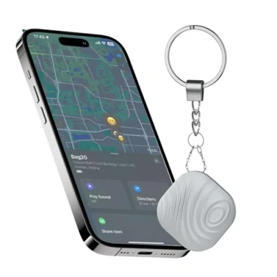 Immagine di Nutale Air Trova oggetti Tag Only IOS 1PCS Key Finder Localizzatore di Bluetooth Tracker Collega iPhone Per Ritrovare un Oggetto Chiave portafoglio casa macchina