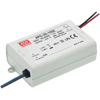 Immagine di Mean Well APC 35 500 Driver per LED Corrente costante W 0.5 A 25 70 V/DC non dimmerabile, Protezione sovraccarico 1 pz.