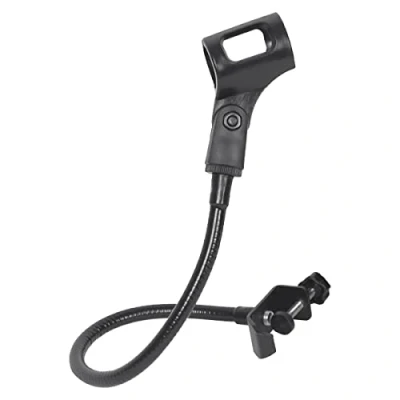 Immagine di Grendly Collo Di Cigno Mic Stand Flessibile A Microfono Regolabile Scrivania Braccio Con Clip