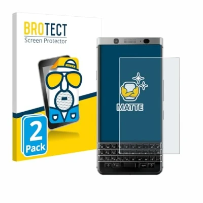 Immagine di brotect Pellicola Protettiva Opaca per BlackBerry Keyone Anti Riflesso (2 Pezzi)