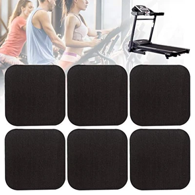 Immagine di ZSooner Tapis roulant Ammortizzatore Mat, 6 Pz Casa Anti Vibrasion Isolamento acustico Ispessito Pad Pavimento Per