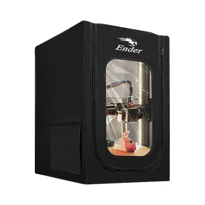 Immagine di Creality Ender 3 Custodia,Ender V2 Neo Tenda Cover Protettiva per V3 SE&amp;KE,Kobra Neo/Go,SV06,Aquila X2 Impermeabile Ignifuga a Temperatura Costante S (48 * 60 72)