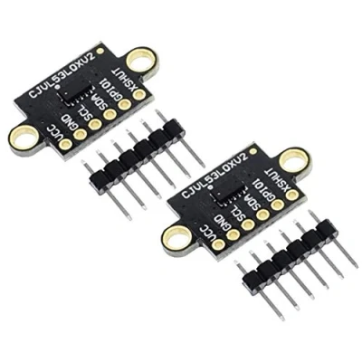 Immagine di TECNOIOT 2pcs VL53L0X Time of Flight ToF Laser Ranging Distance Sensor 940nm GY VL53L0XV2