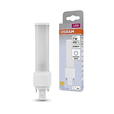 Immagine di OSRAM 4058075823556 LED (monocolore) ERP E (A G) G23 3.5 W = 7 Bianco neutro (Ø x A) 32.30 mm 1 pz.