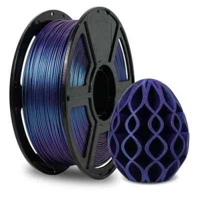 Immagine di Flashforge filamento in PLA da 1,75 mm, 1 kg, per stampante 3D, colore: viola nebulosa