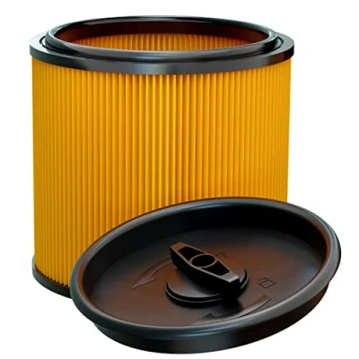 Immagine di vhbw filtro a pieghe piatte compatibile con Lidl/Parkside PNTS 1400 C1, D1, E2, F2 Cartuccia filtrante