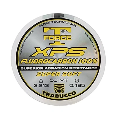 Immagine di Trabucco T Force XPS FLUOROCARBON 100% Super Soft 50MT 0.22MM 4.413KG