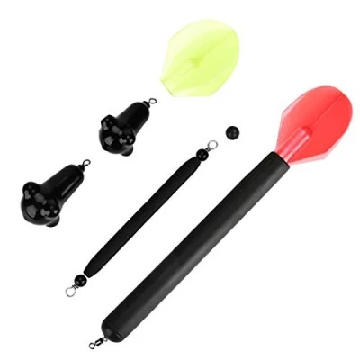 Immagine di Kuuleyn Fishing Marker Float, Float Kit Set Carp Colorato Coda Staccabile con Peso di Attrezzatura da Pesca Accessorio per la alla Carpa
