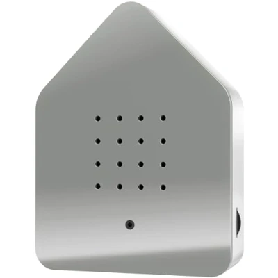 Immagine di Zwitscherbox Grigio classico/bianco, bambù plastica, taglia unica