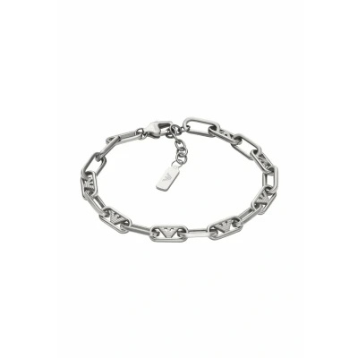 Immagine di Emporio Armani EGS3249040 Bracciale da uomo in acciaio inossidabile, colore: argento