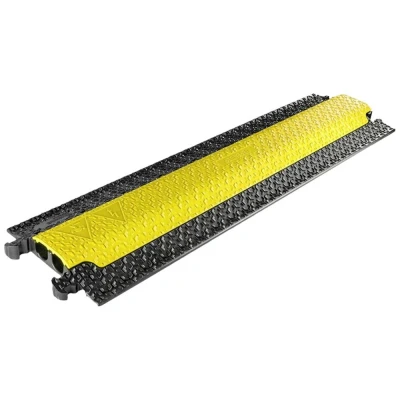 Immagine di DEFENDER by Adam Hall Ponte passacavi 86100 Poliuretano Nero giallo Numero canali: 2 1005 mm Contenuto: 1 pz.
