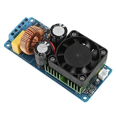 Immagine di amplificatore di potenza digitale, scheda subwoofer mono canale da 500 W Modulo AMP stereo Hi Fi classe D per altoparlanti fai te