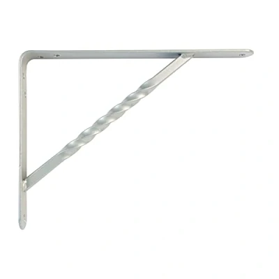 Immagine di Amig Staffa per mensole a muro Supporti Reggimensola Staffe in Acciaio Colore: Grigio Metallizzato Dimensioni: 250 x 200 Peso max: 225 kg
