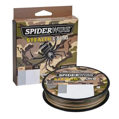 Immagine di SPIDERWIRE Scs6c 125, Bobine di riempimento Box Camo 6/1 125 Unisex, Mimetico, 125yd