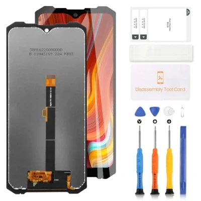 Immagine di LCD Display per Doogee S96 PRO Schermo 2020 Touch Screen Assemblea Parti di Sostituzione Vetro Digitalizzatore con Strumenti(6.22&quot;, Nero)