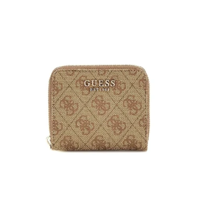 Immagine di Guess Laurel Portafoglio, Donna, Taglia: One Size, Beige