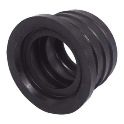 Immagine di SKIR&#039;CO Manicotto in gomma nero 40 x 32 mm per tubo di scarico, connettore gomma, adattatore, riduttore