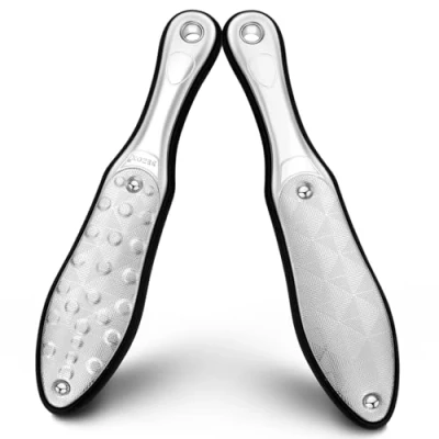 Immagine di BEZOX Lima per Piedi Interamente In Acciaio Inossidabile Professionale Attrezzi Pedicure Rimuovere Calli Cura Piede File Ammorbidisce Dry Talloni Screpolati la Pelle
