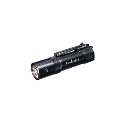 Immagine di Fenix E12 V2.0 Torcia FEE12 V2 LED Compatta a Fascio Largo, 160 Lumen, Alluminio