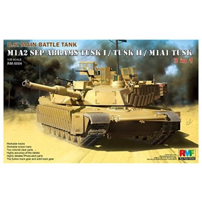 Immagine di Rye Field Model RM 5004 Modellino M1 A2 SEP Abrams Tusk i/Tusk II/M1 A1