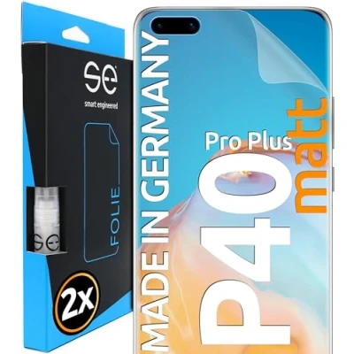 Immagine di smart engineered 3D Pellicola Protettiva posteriore per Huawei P40 Pro Plus [2 pezzi Copertura Completa, Non Vetro Temperato ma TPU