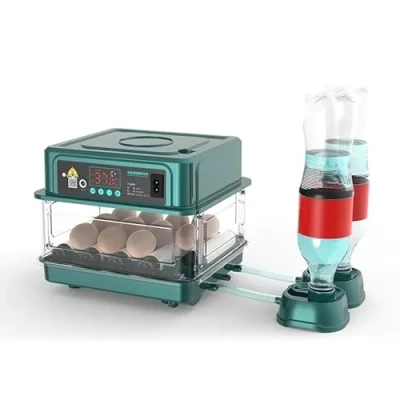 Immagine di incubatrice completamente automatica, per 10 36 uova con rotazione automatica delle e umidificazione indicatore di umidità polli, anatre, oche